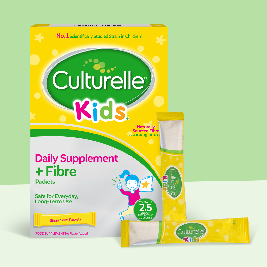 Culturelle Kids Daily Supplement + Fibre Packets