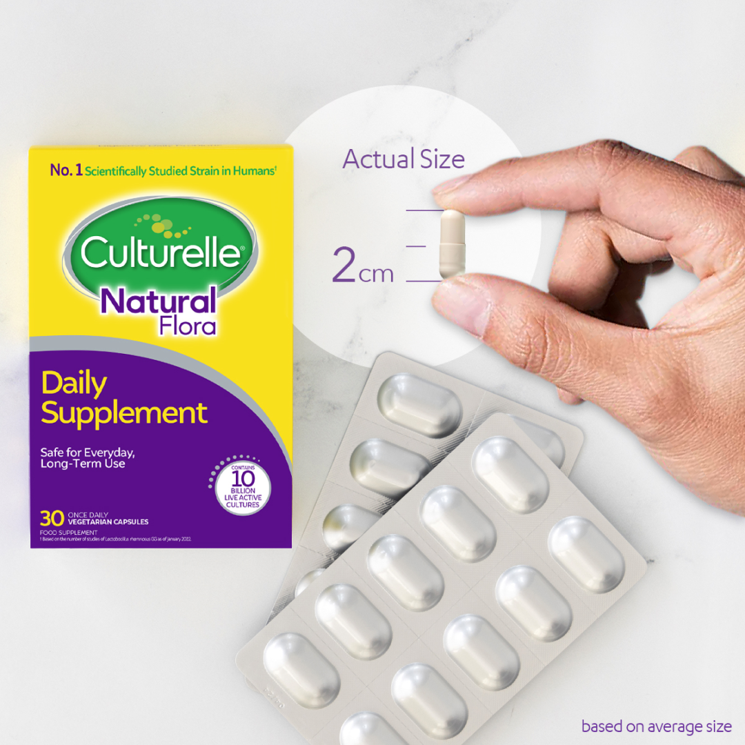 Culturelle Natural Flora Daily Supplement Capsules