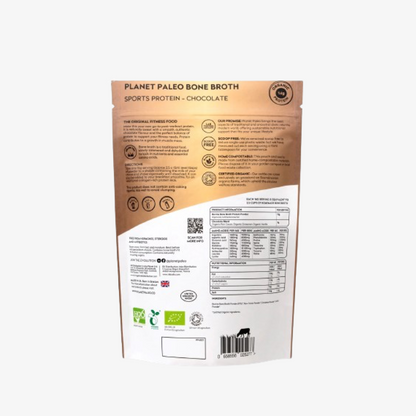 Planet Paleo Organic Bone Broth Sport Protein (Chocolate)