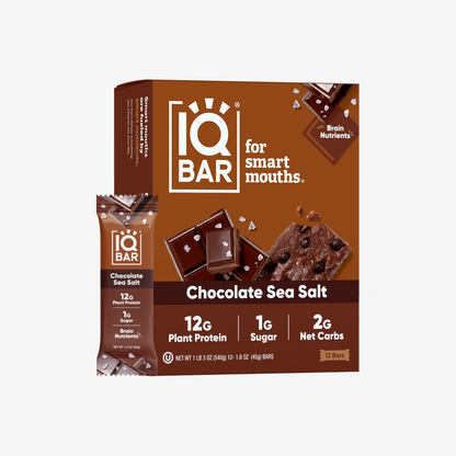 IQ Bar Chocolate Sea Salt