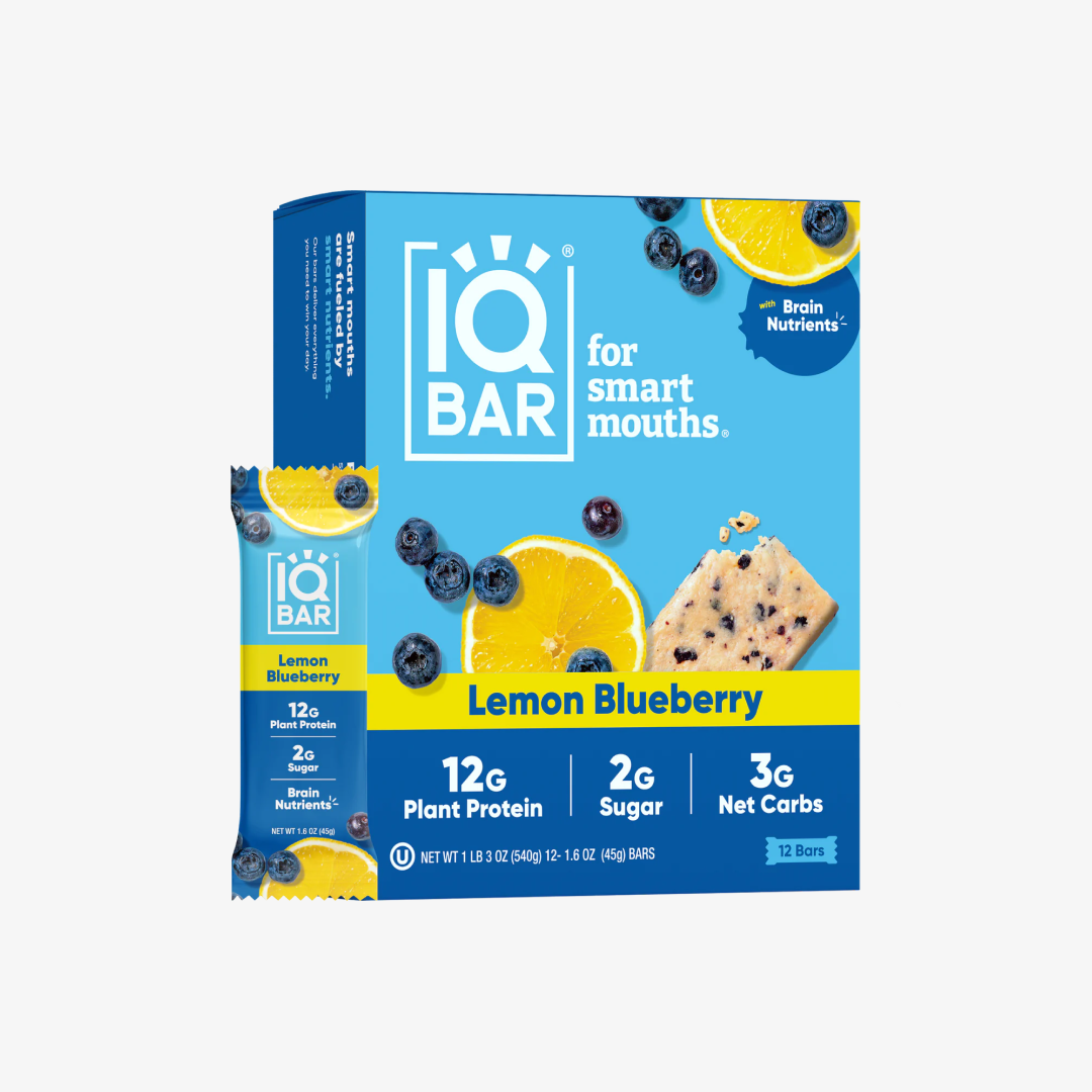 IQ Bar Lemon Blueberry