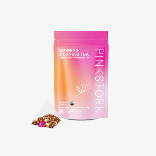 Pink Stork Morning Sickness Tea - Ginger Peach