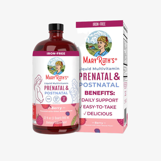 Maryruth Organics Prenatal Postnatal Multivitamin Liquid - Berry