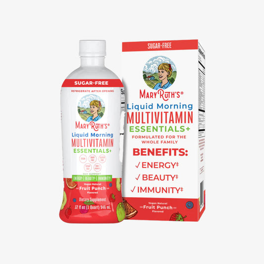 Maryruth Organics Morning Multivitamin Liquid Essentials+ - Fruit Punch