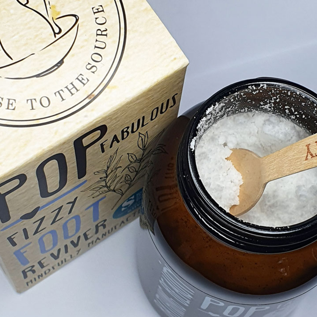 Bathing Beauty Pop Fizzy Foot Reviver