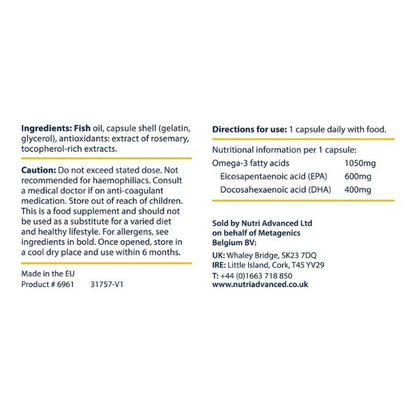 Metagenetics OmegaGenics High Strength