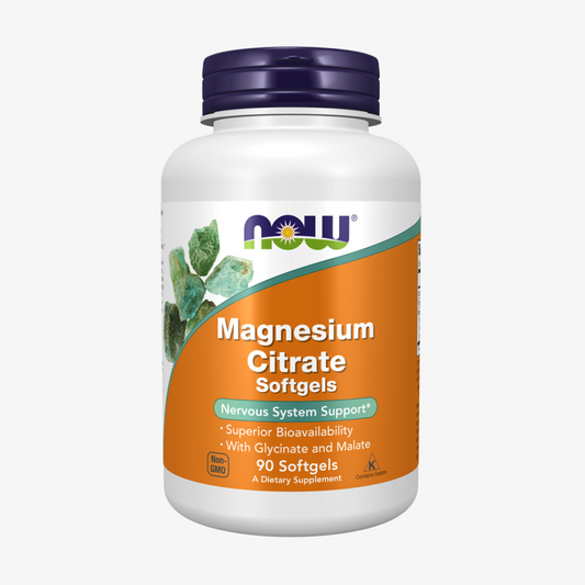 Now Foods MAGNESIUM CITRATE 134mg 90 SGELS