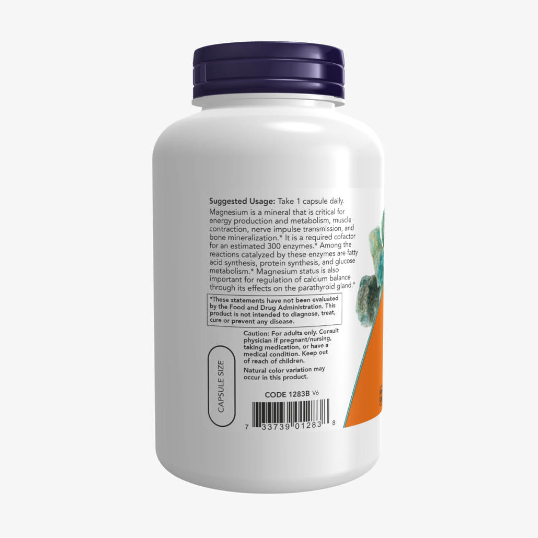 Now Foods MAGNESIUM 400mg 180 VCAPS