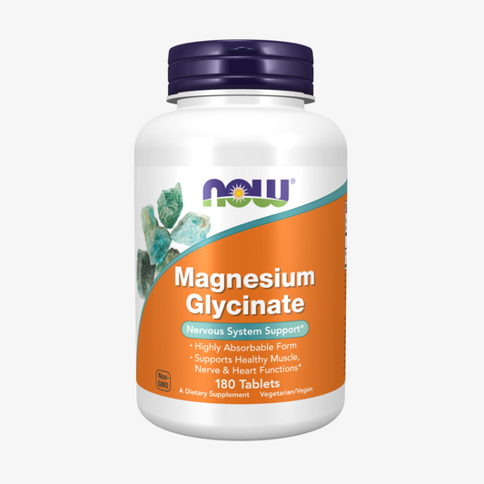 Now Foods MAGNESIUM GLYCINATE 180 TABS