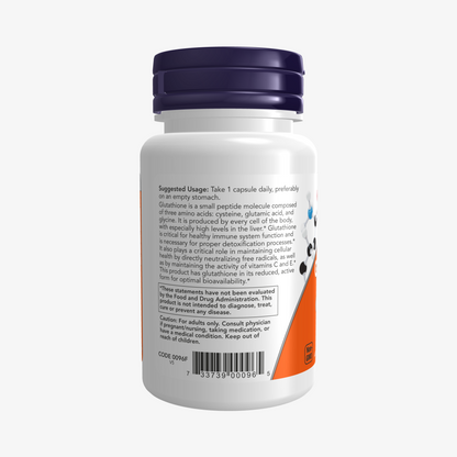 Now Foods GLUTATHIONE 250mg 60 VCAPS