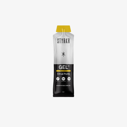 STYRKR GEL50 Mild Citrus Dual-Carb Energy Gel