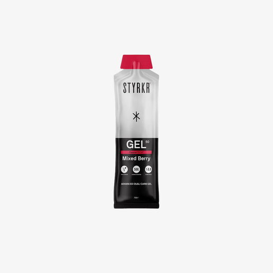 STYRKR GEL50 Mild Berry Dual-Carb Energy Gel