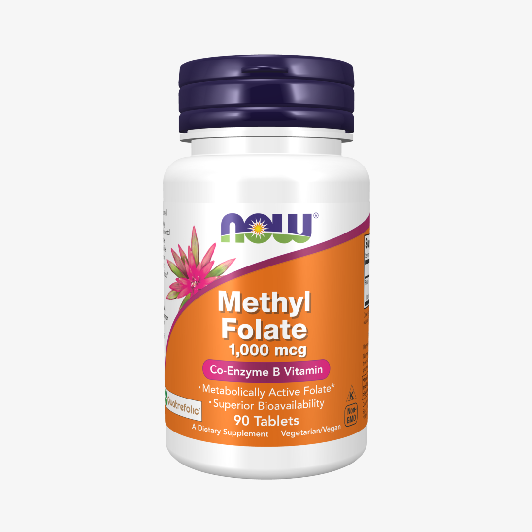 Now Foods METHYL FOLATE 1,000 mcg 90 TABS