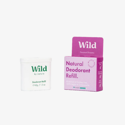 Wild Deodorant Coconut Dreams Refill