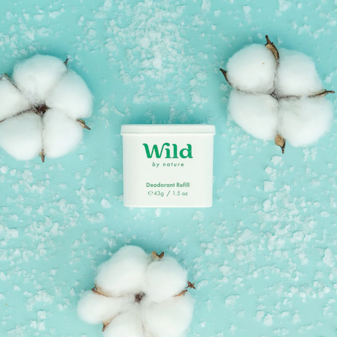 Wild Deodorant Fresh Cotton & Sea Salt Refill