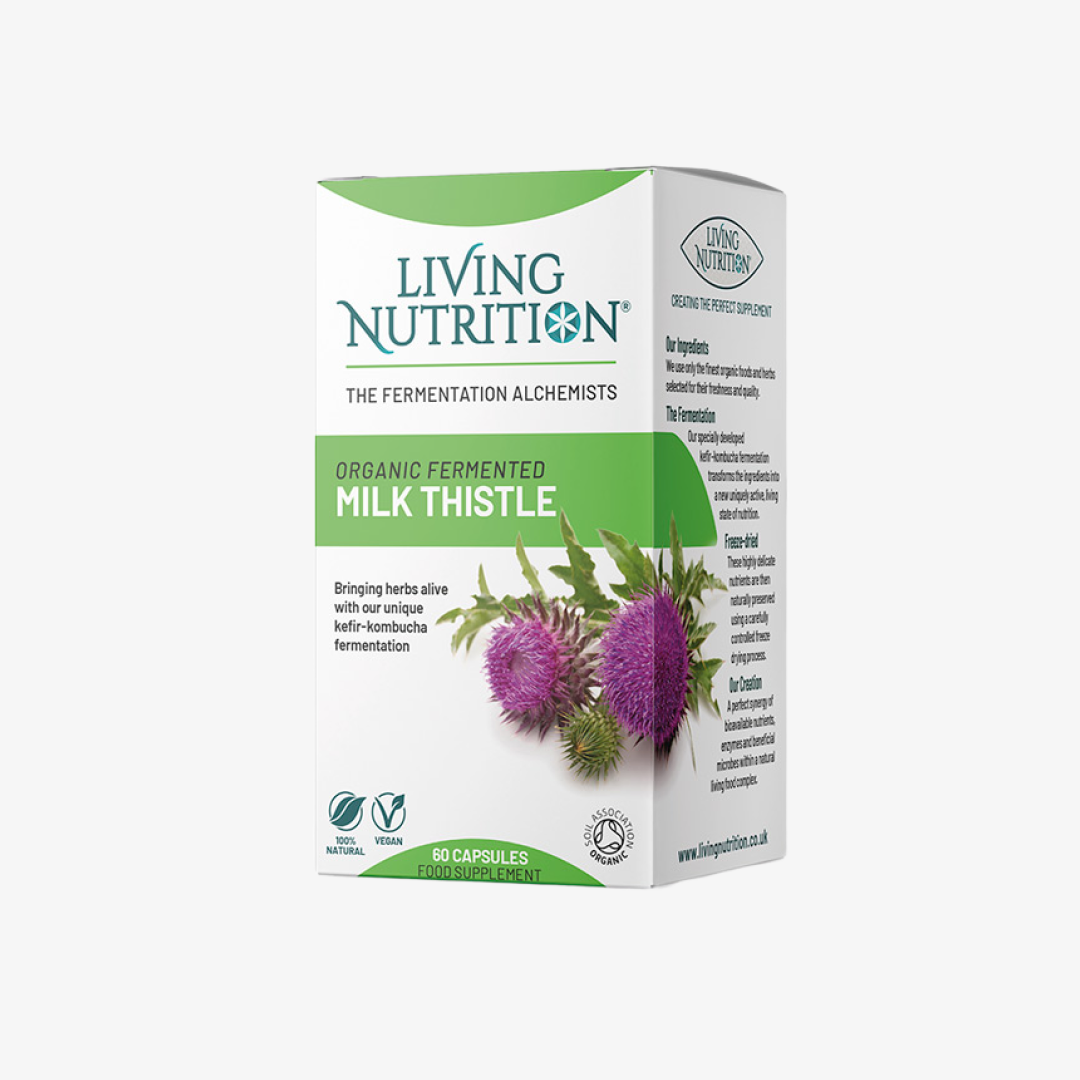 Living Nutrition Organic Fermented Milk Thistle