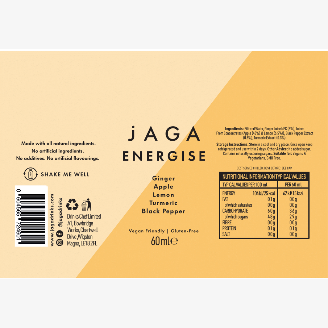 jAGA Energise Shots