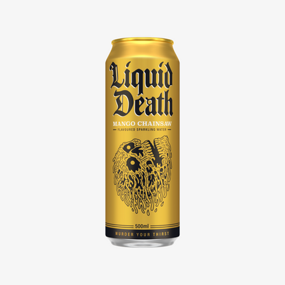 Liquid Death Mango Chainsaw Sparkling Water