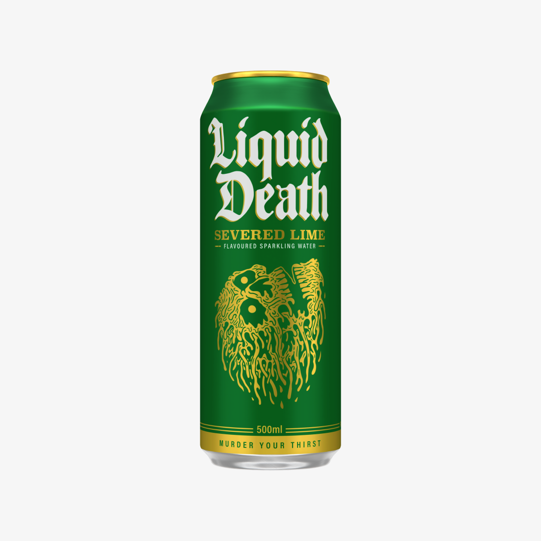 Liquid Death Severed Lime Sparkling Water