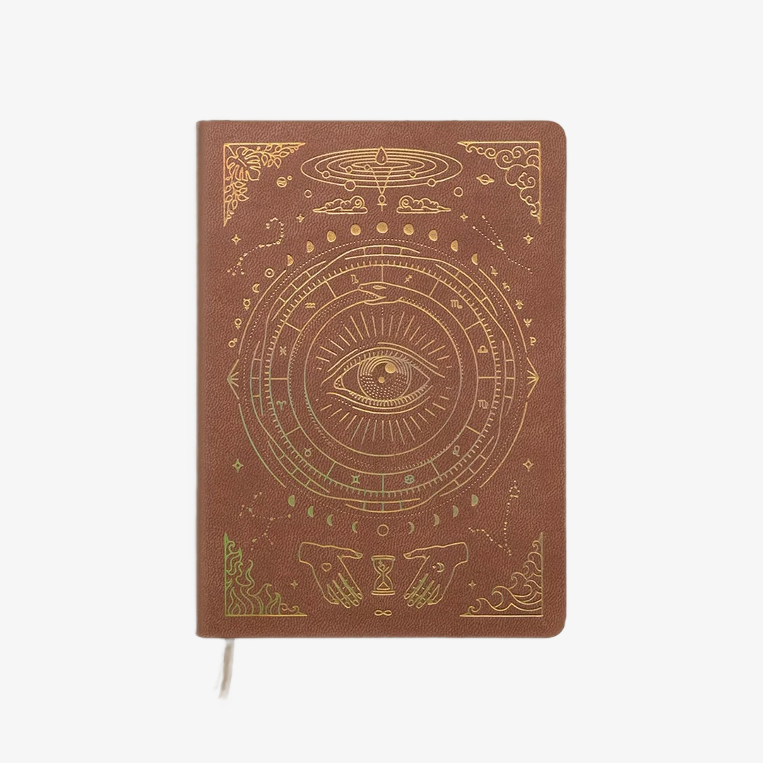 Vegan Leather Mini Pocket Journal - Magic of I