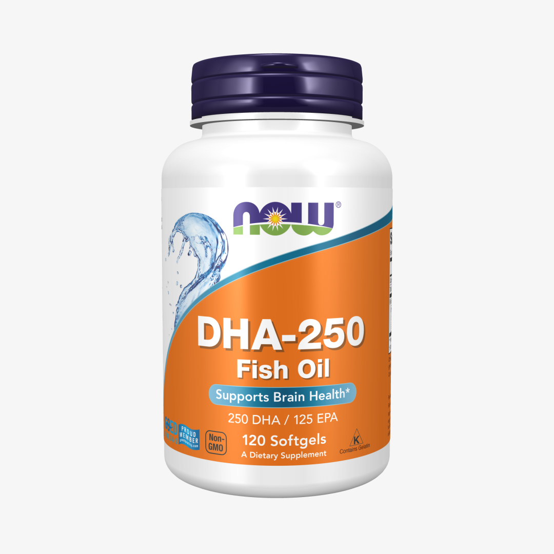 NOW Foods DHA-250 Fish Oil Softgels