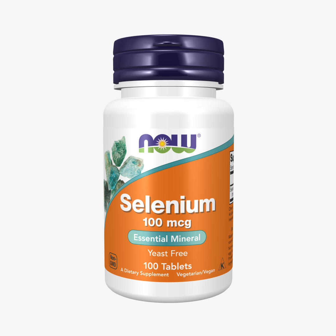 NOW Foods Selenium 100 mcg Tablets