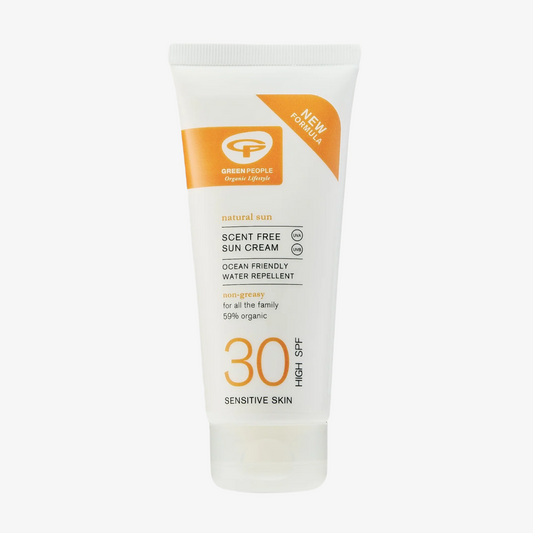 Green People Scent Free Sun Cream - SPF30