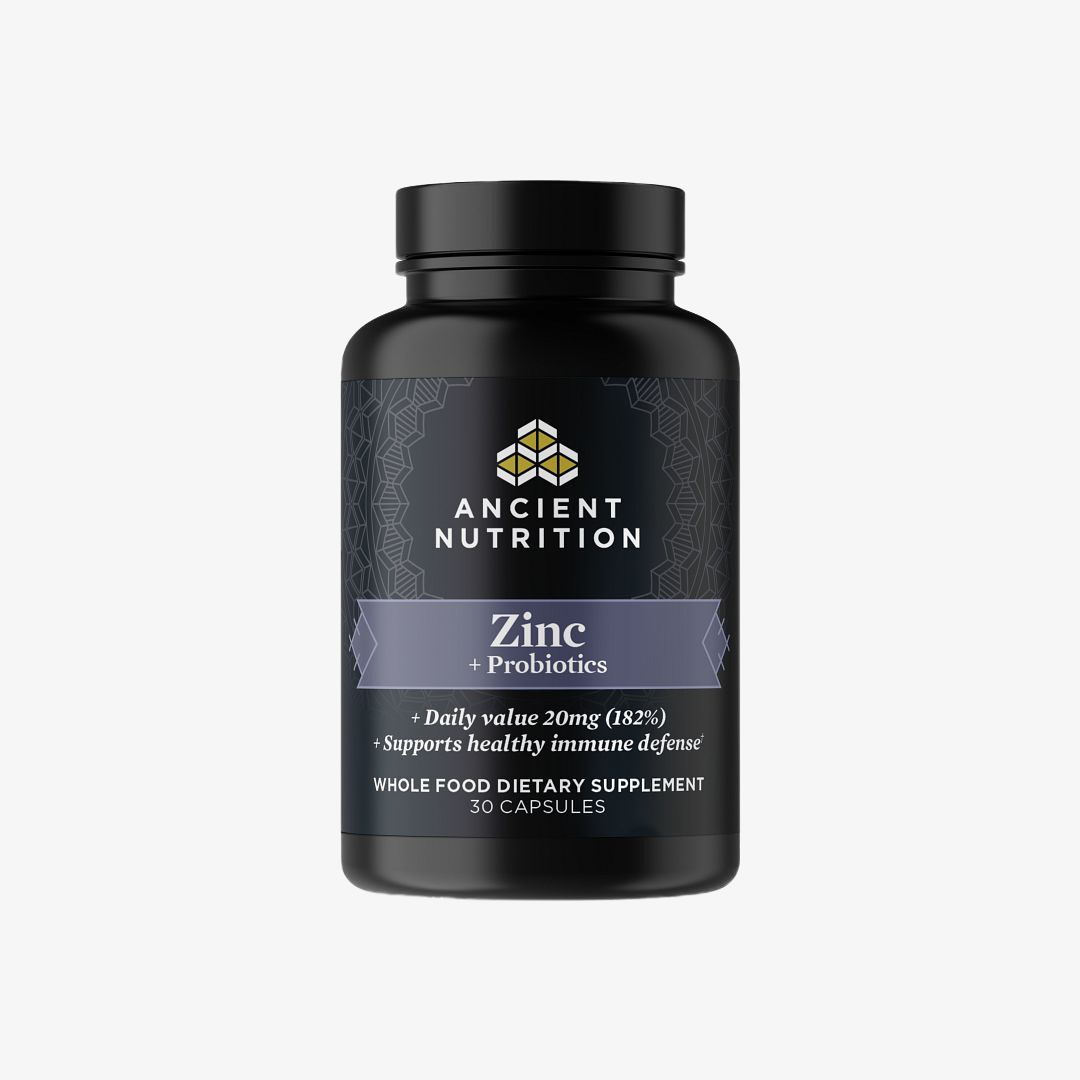 Ancient Nutrition Zinc+Probiotics