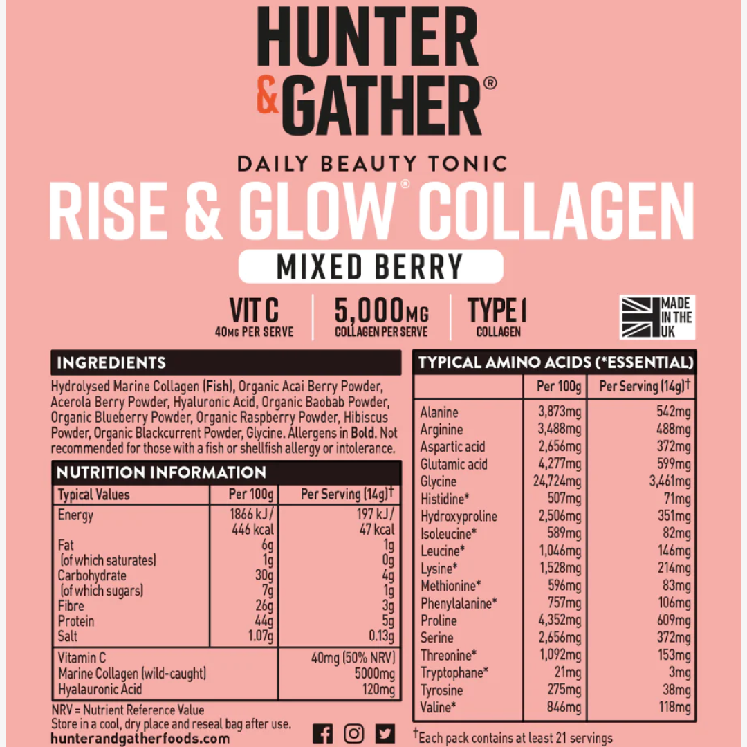 Hunter & Gather Rise & Glow Collagen