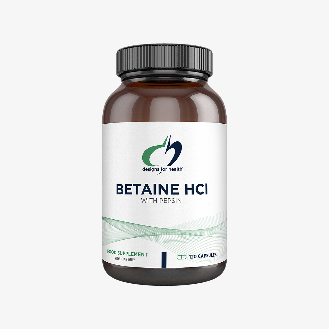 Designs for health Betaine HCl with Pepsin