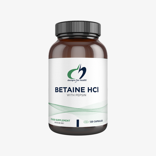 Designs For Health Betaine HCl with Pepsin