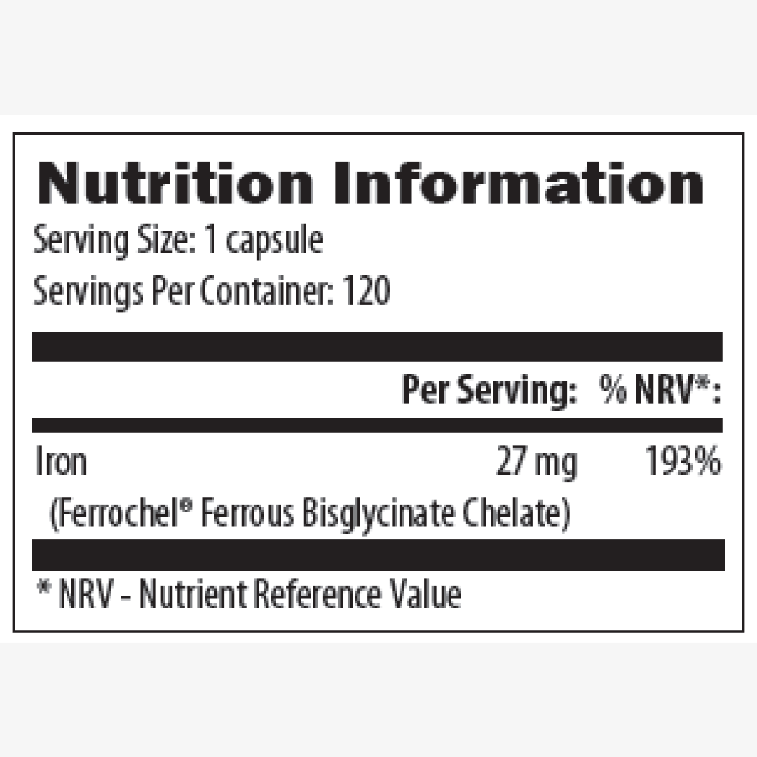 Designs For Health Ferrochel Iron Chelate