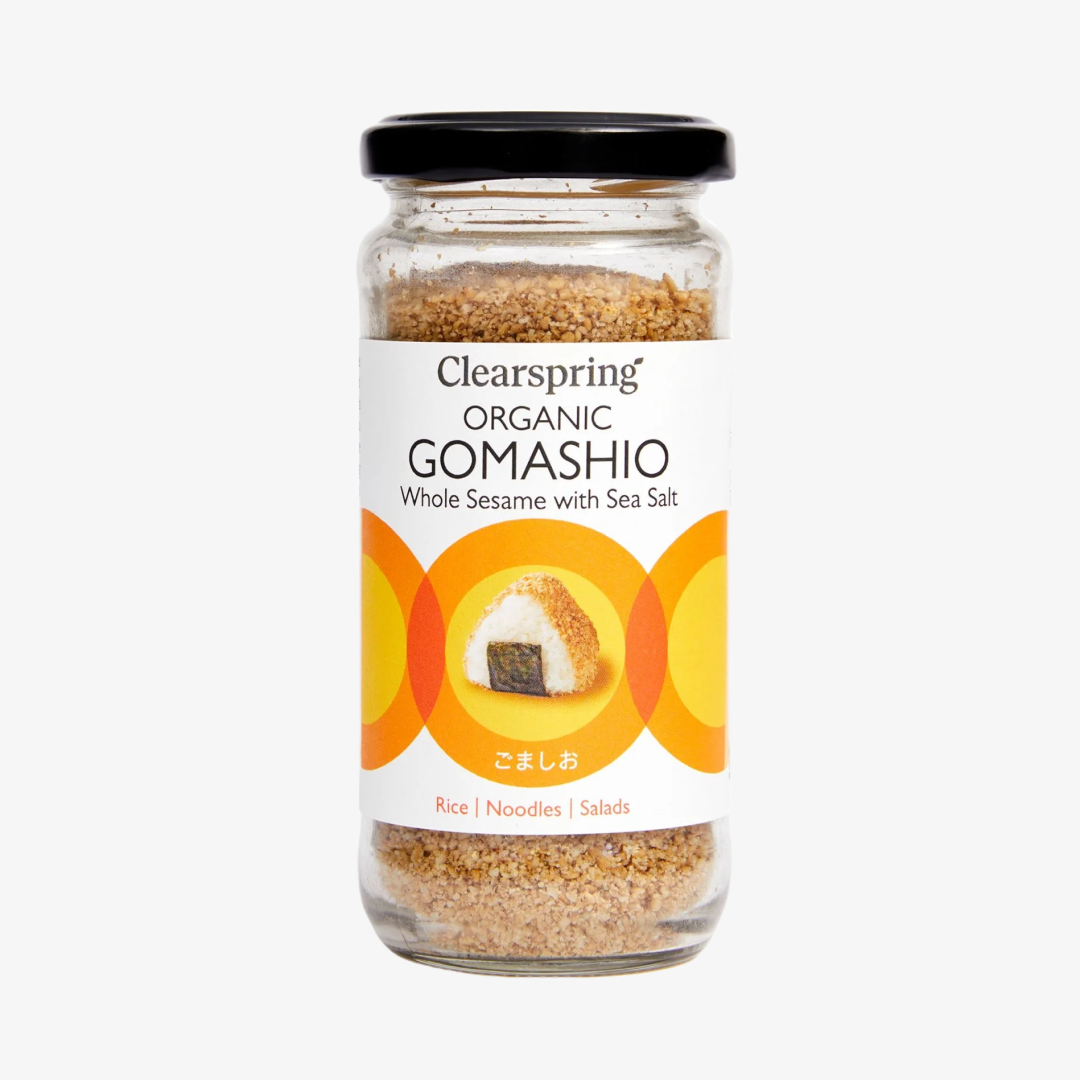 Clearspring Organic Gomashio - Whole Sesame with Sea Salt