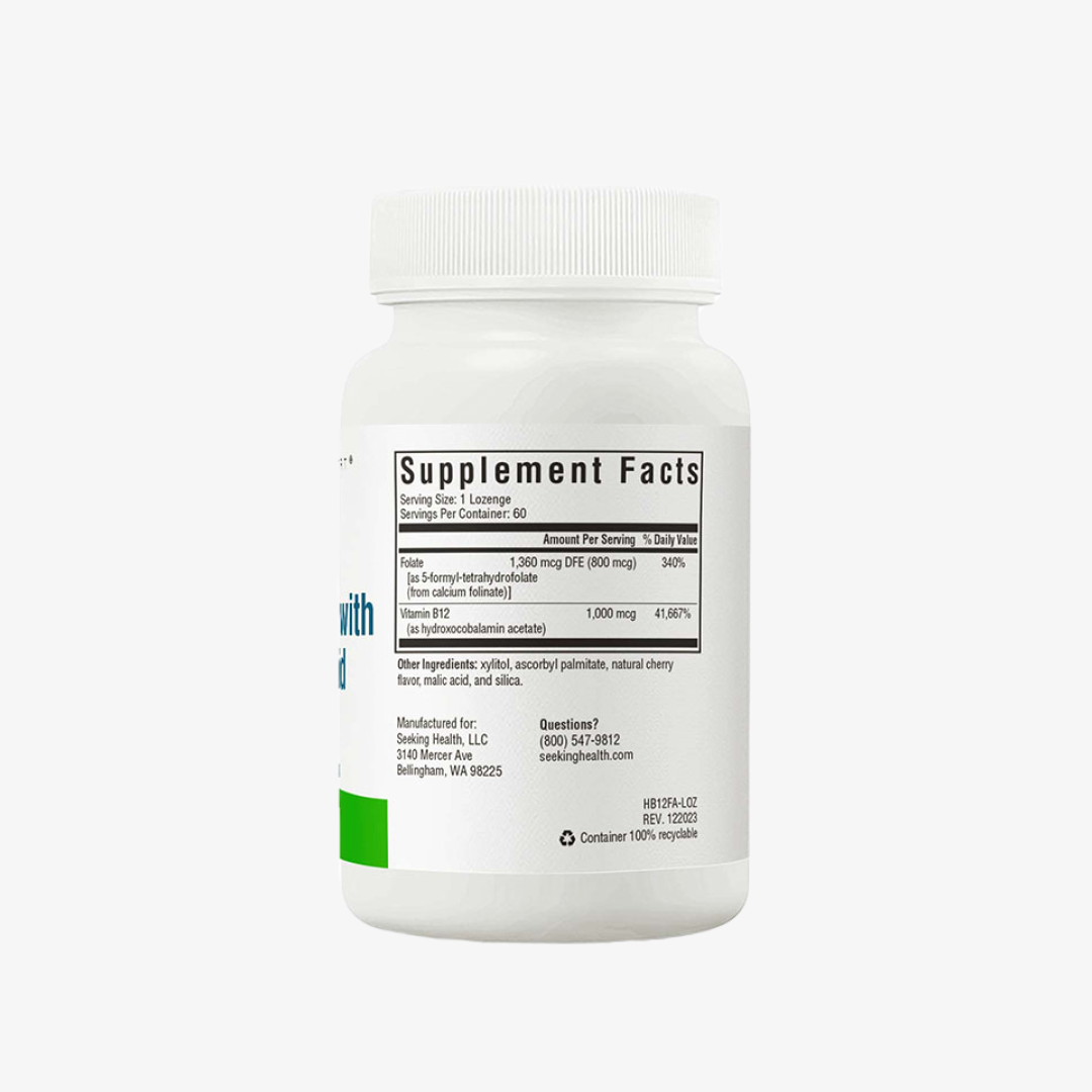 Seeking Health Hydroxo B12 with Folinic Acid