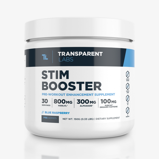 Transparent Labs Stim Booster - Blue Raspberry