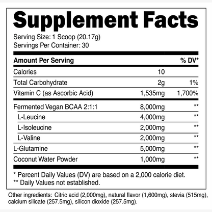 Transparent Labs BCAA Glutamine - Strawberry Lemonade