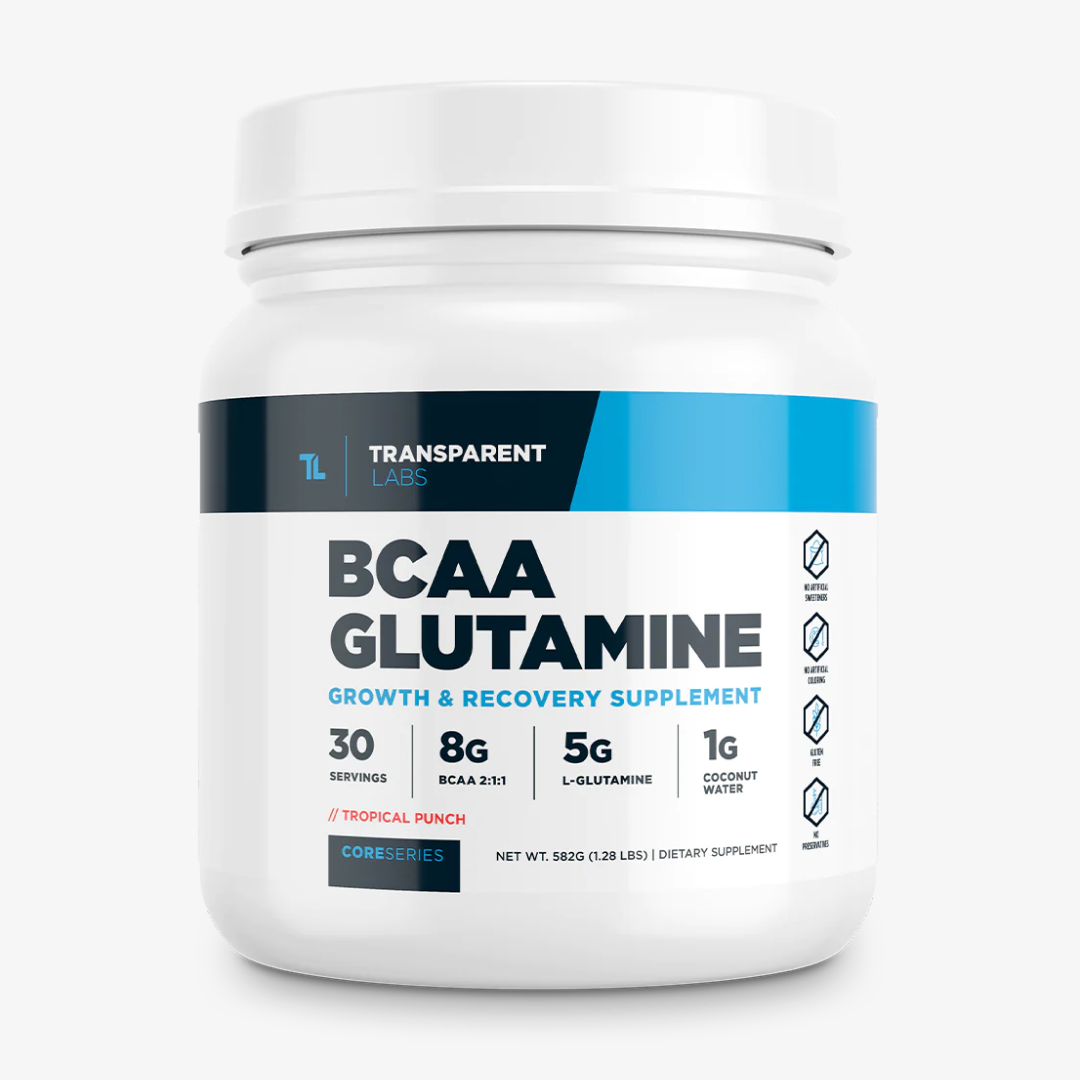 Transparent Labs BCAA Glutamine - Tropical Punch