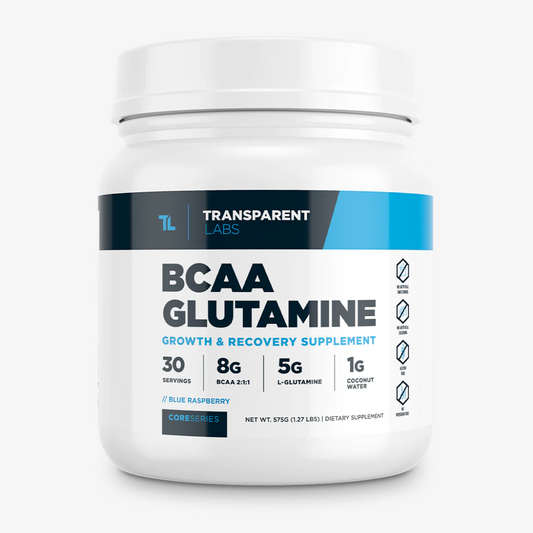 Transparent Labs BCAA Glutamine - Blue Raspberry