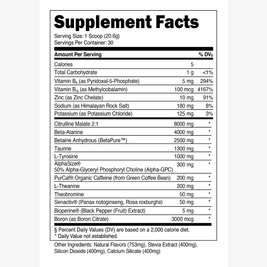 Transparent Labs Pre-Workout - Pina Colada