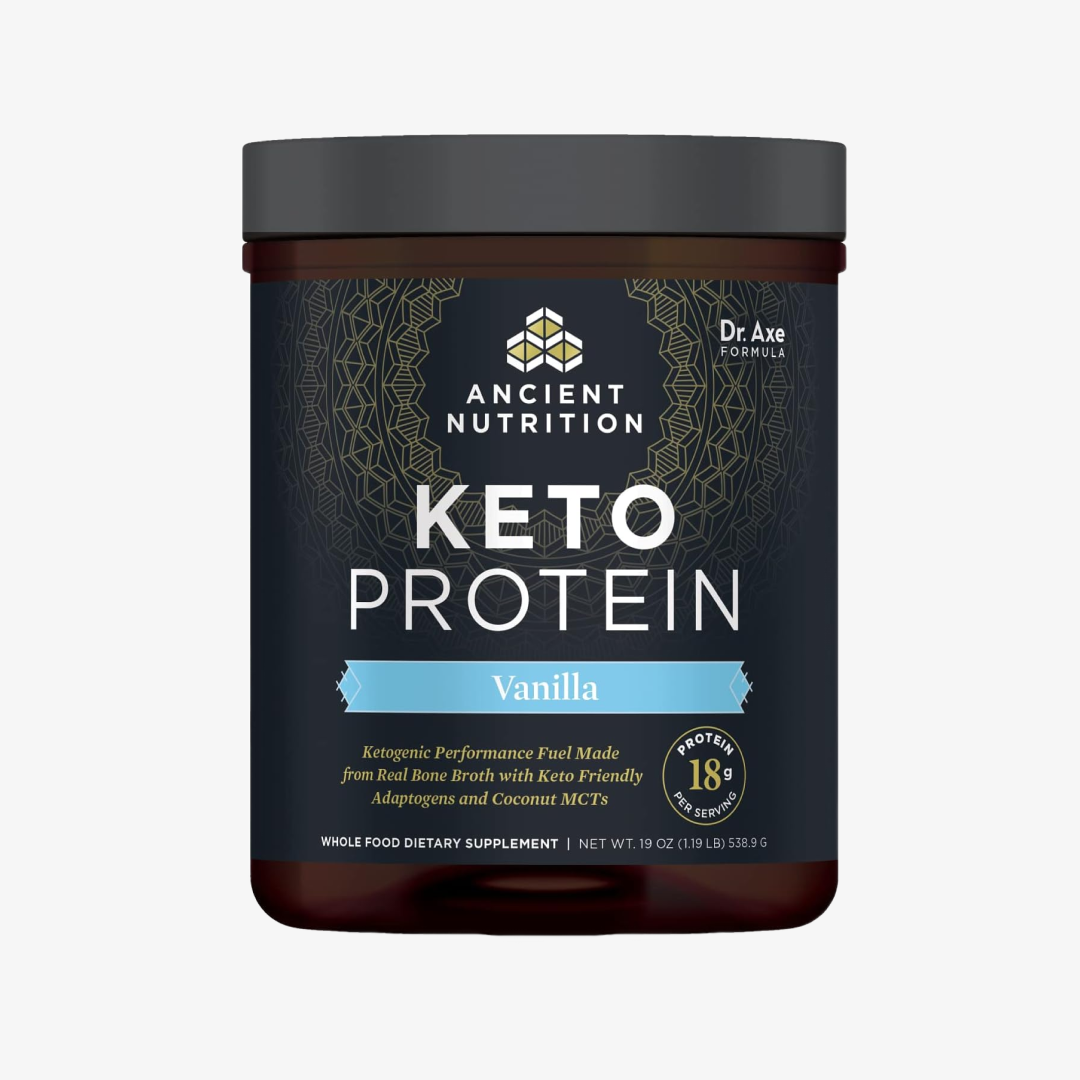 Ancient Nutrition Keto Protein - Vanilla