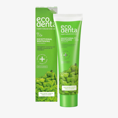 Ecodenta ECODENTA EXCEPTIONAL WHITENING TOOTHPASTE WITH BERGAMOTE OIL, 100 ml