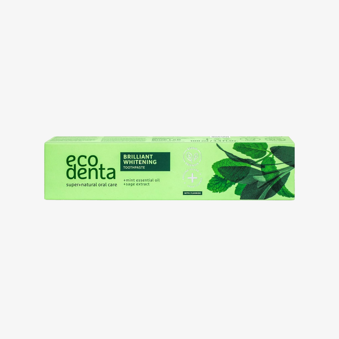 Ecodenta ECODENTA BRILLIANT WHITENING TOOTHPASTE, 100 ml