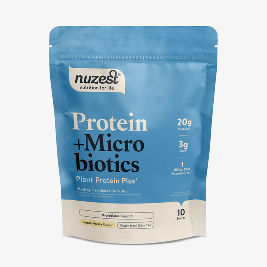 Nuzest Protein + Microbiotics - French Vanilla