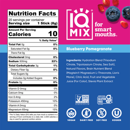 IQ Bar IQMIX - Blueberry Pomegranate