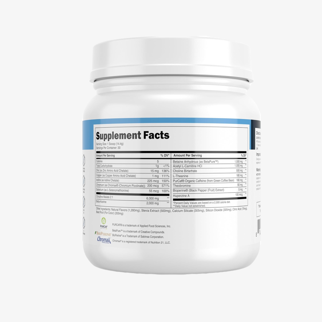 Transparent Labs Lean Pre Workout - Cherry Limeade