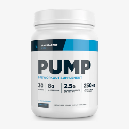 Transparent Labs Pump - Blue Raspberry