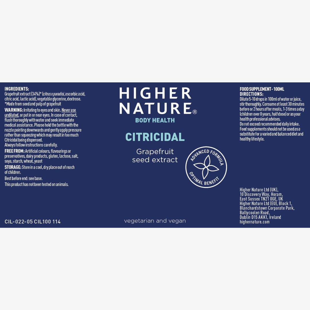 Higher Nature Citricidal