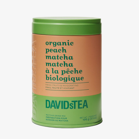 Davids Tea Organic Peach Matcha