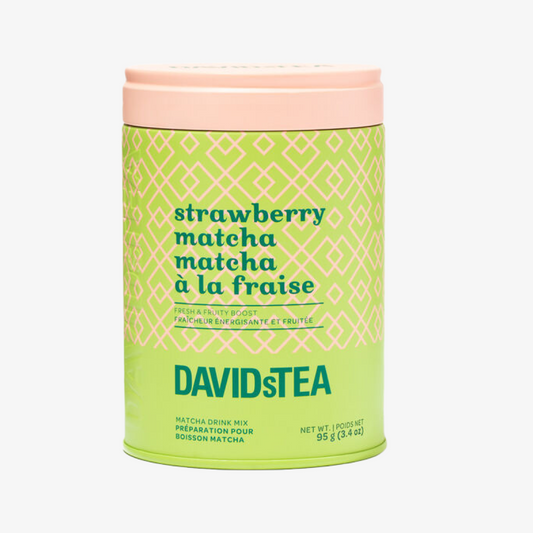 Davids Tea Organic Strawberry Matcha