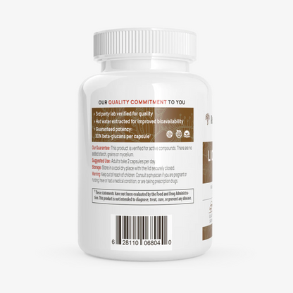 Real Mushrooms Lionâ€™s Mane (120 Capsules)